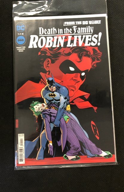 From the DC Vault: Death in the Family: Robin Lives! #1 (2024), raw, ungraded comic book — front cover