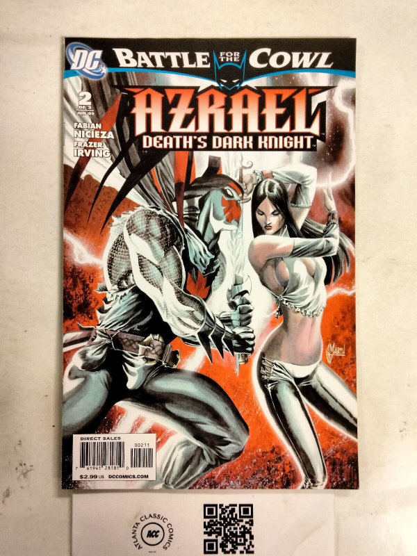 Azrael #2 (DC Comics, 1995), raw comic book in NM condition — front cover