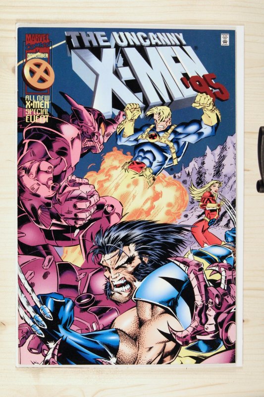 X-Men Annual #19 (Marvel Comics, 1995), raw comic book in VF/NM 9.0 condition — front cover