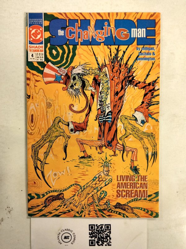 Shade the Changing Man #4 (DC Comics, 1978), raw comic book in NM condition — front cover