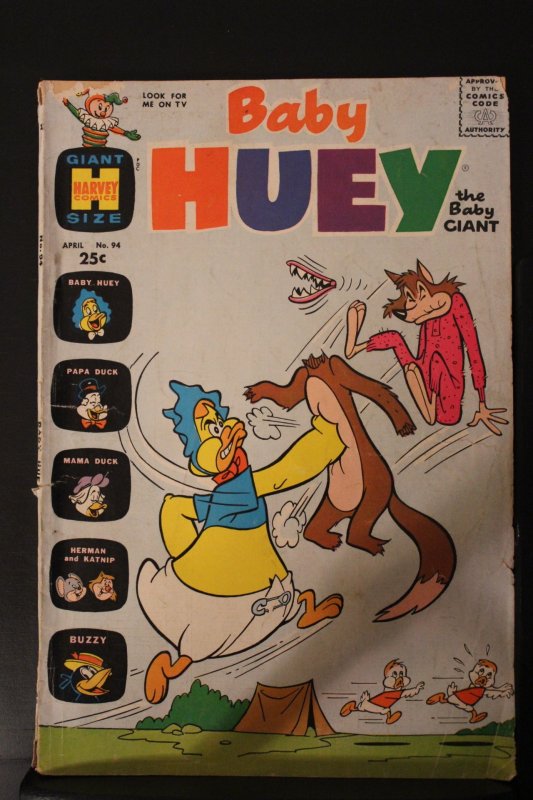 Baby Huey, the Baby Giant #94 (1971), raw comic book in VG/FN condition — front cover