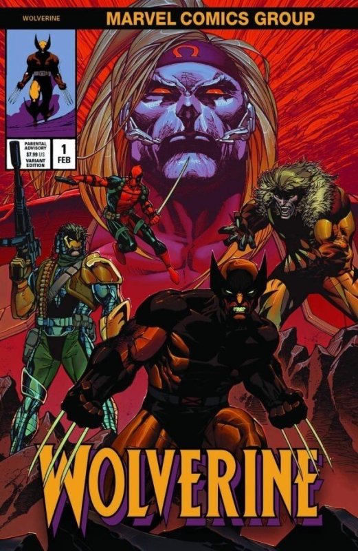 Wolverine #1 (Marvel Comics, 2020), raw comic book in NM condition — front cover