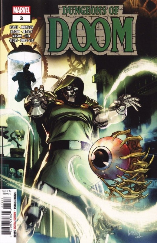 Dungeons of Doom #3 (Marvel Comics, 2026), raw, ungraded comic book — front cover