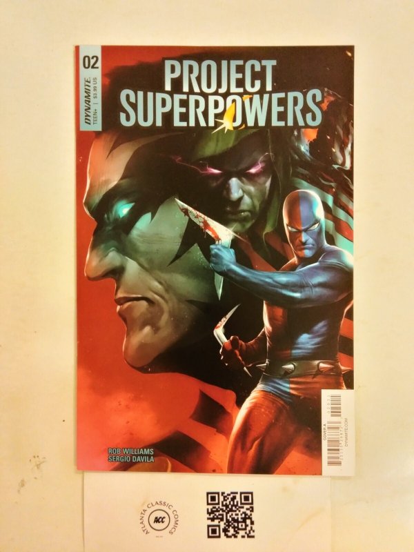 Project Superpowers #2 (Dynamite Entertainment), raw comic book in NM condition — front cover