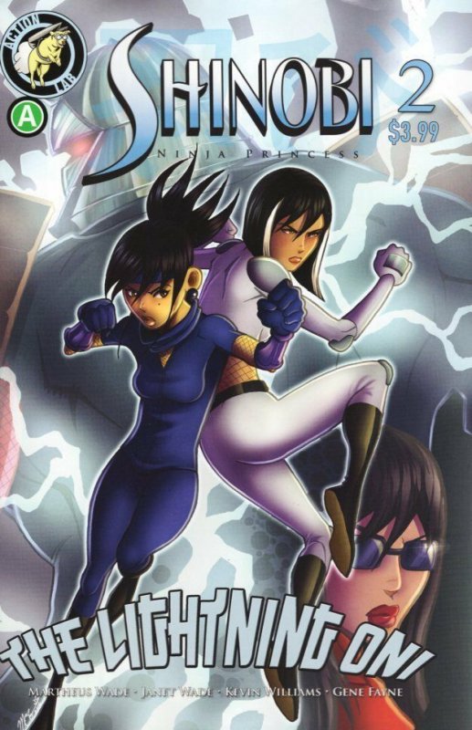 Shinobi Ninja Princess Lightning Oni #2 (2017), raw, ungraded comic book — front cover