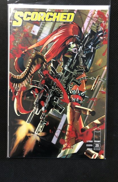 The Scorched #25 (Image Comics, 2024), raw, ungraded comic book — front cover