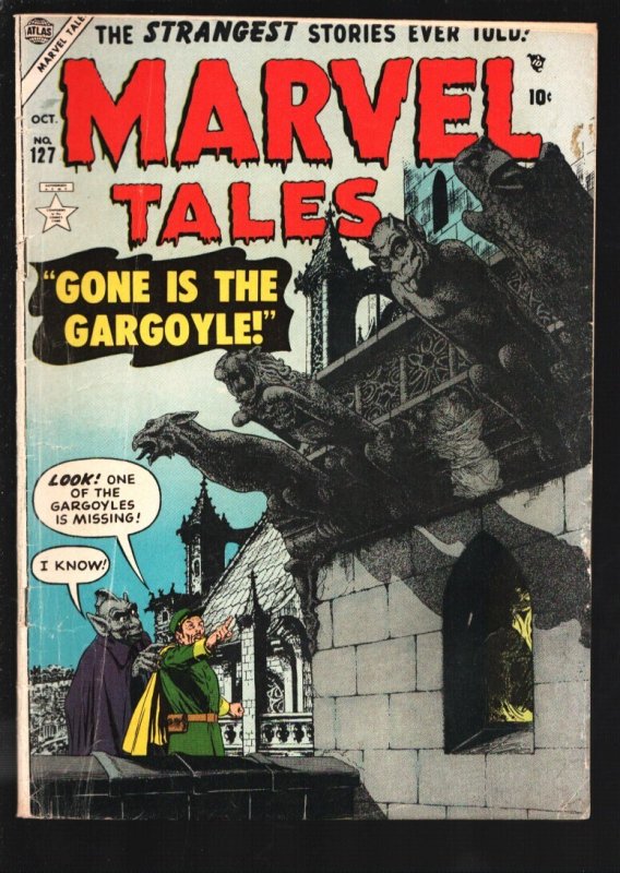 Marvel Tales #127 (1954), raw, ungraded comic book — front cover