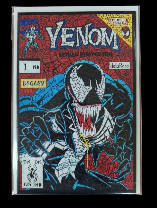 Venom Lethal Protector #1 (Marvel Comics, 2023), raw comic book in NM condition — front cover