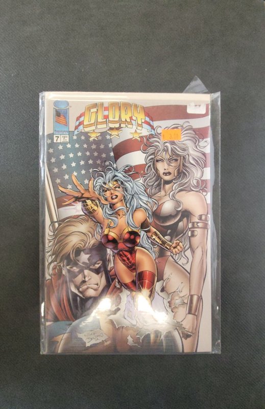 Glory #7 (1995), raw, ungraded comic book — front cover