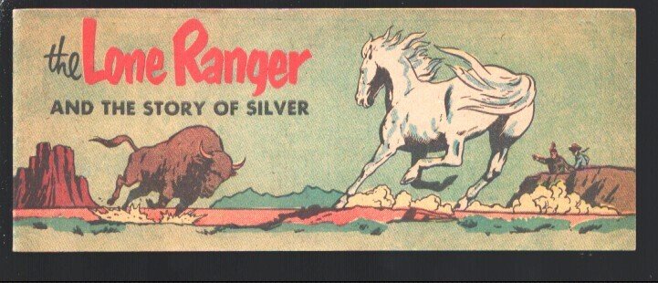 Lone Ranger #2 (Dell, 1954), raw comic book in NM condition — front cover