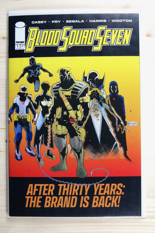 The Miracle Squad: Blood and Dust #1 (2024), raw comic book in NM+ 9.6 condition — front cover