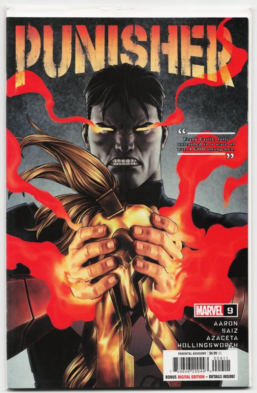 Punisher #10 (Marvel Comics, 2023), raw, ungraded comic book — front cover