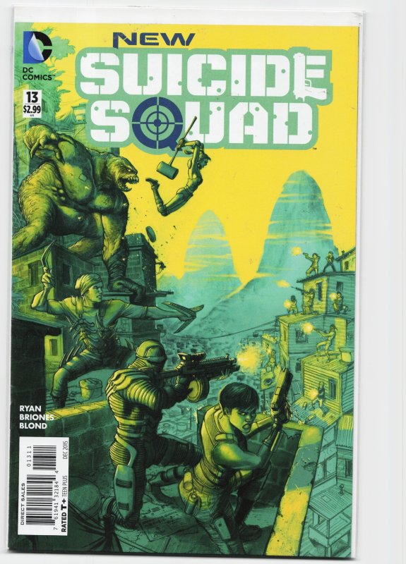 New Suicide Squad #13 (DC Comics, 2015), raw, ungraded comic book — front cover