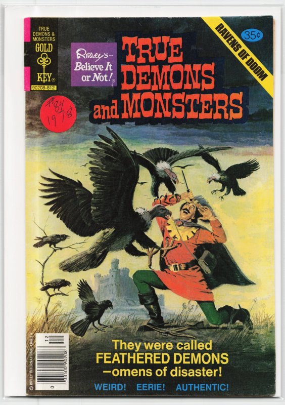 Ripley's Believe it or Not! #84 (1978), raw, ungraded comic book — front cover