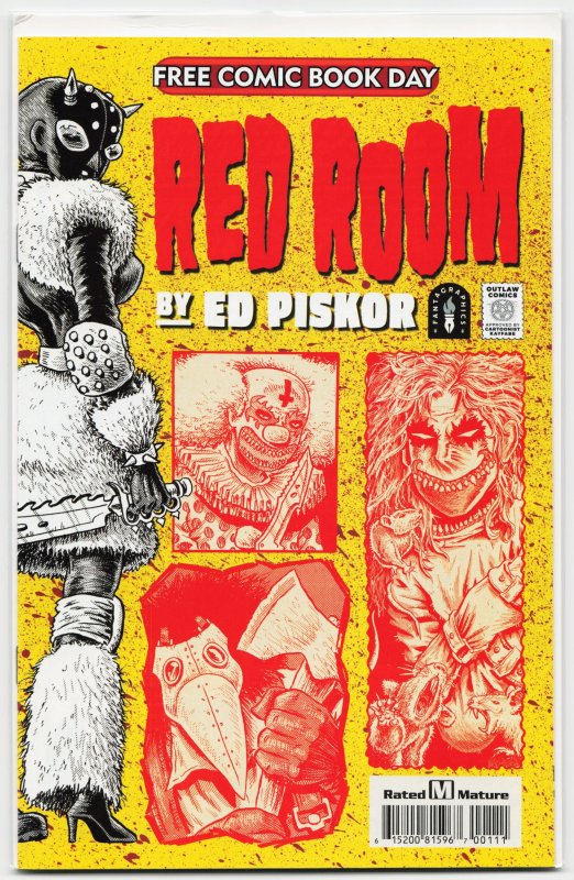 Red Room: Free Comic Book Day 2021 (2021) (2021), raw, ungraded comic book — front cover