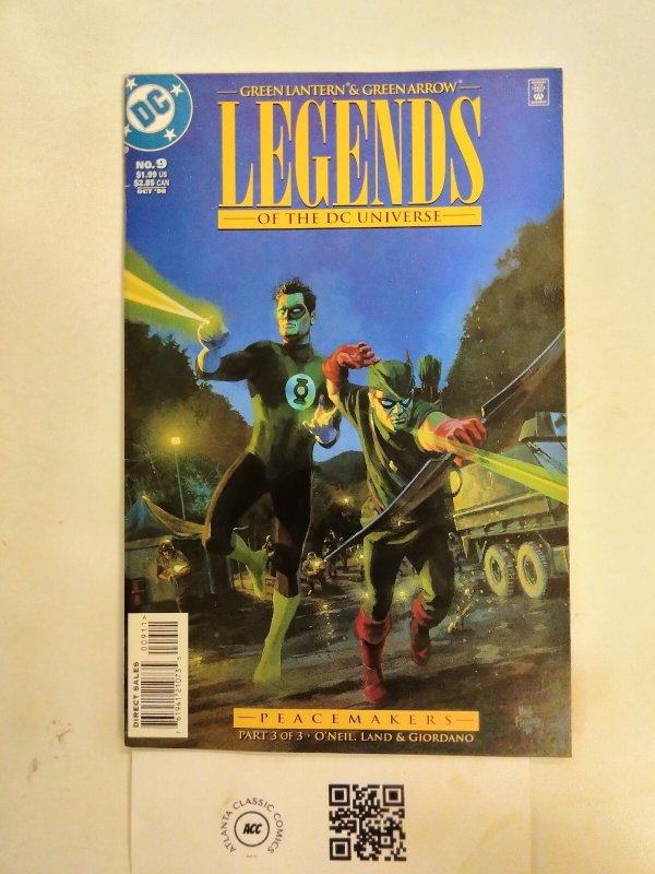 Legends of the DC Universe #9 (DC Comics), raw comic book in NM condition — front cover