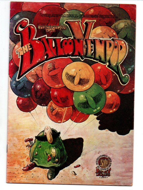 The Balloon Vendor #1 (1977), raw comic book in VG condition — front cover