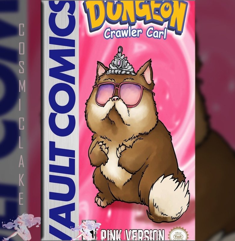 Dungeon Crawler Carl Waite Pokemon NYCC Variant LTD #350, raw, ungraded comic book — front cover