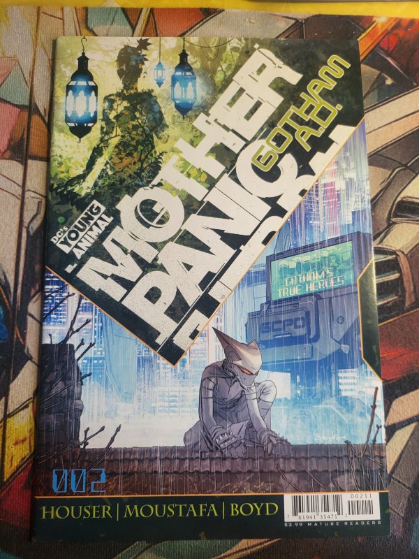 Mother Panic: Gotham A.D #2 (2018), raw, ungraded comic book — front cover