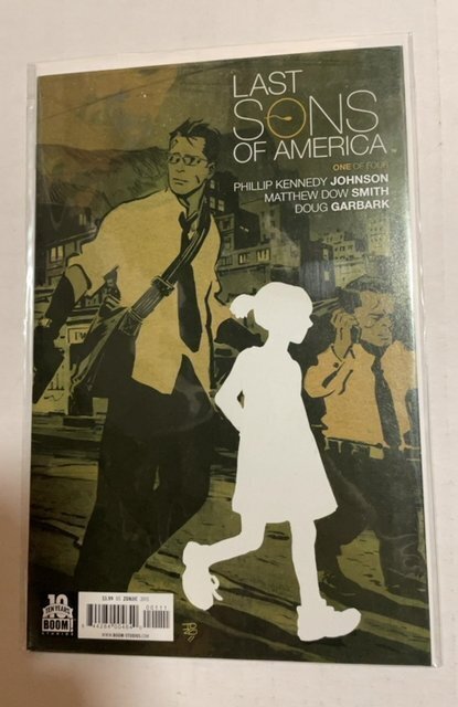 Last Sons of America #1 (2015), raw, ungraded comic book — front cover