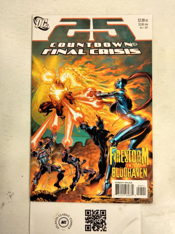 Countdown #25 (DC Comics), raw comic book in NM condition — front cover