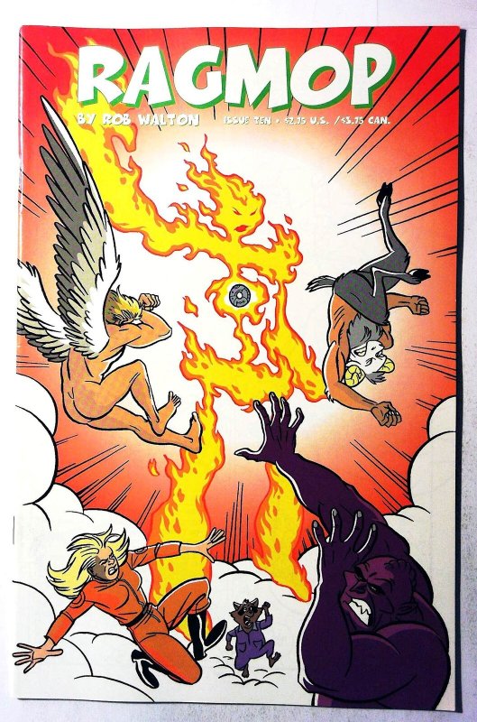 Ragmop #10 (1996), raw, ungraded comic book — front cover