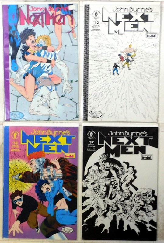 Next Men Lot of 4 #5, 12, 13, 17 (1993) Dark Horse Comics 1st Print Comic Books (Dark Horse Comics, 1993), raw, ungraded comic book — front cover