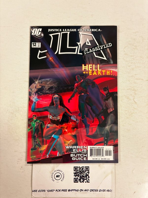 JLA Classified #12 (DC Comics, 2006), raw comic book in NM condition — front cover