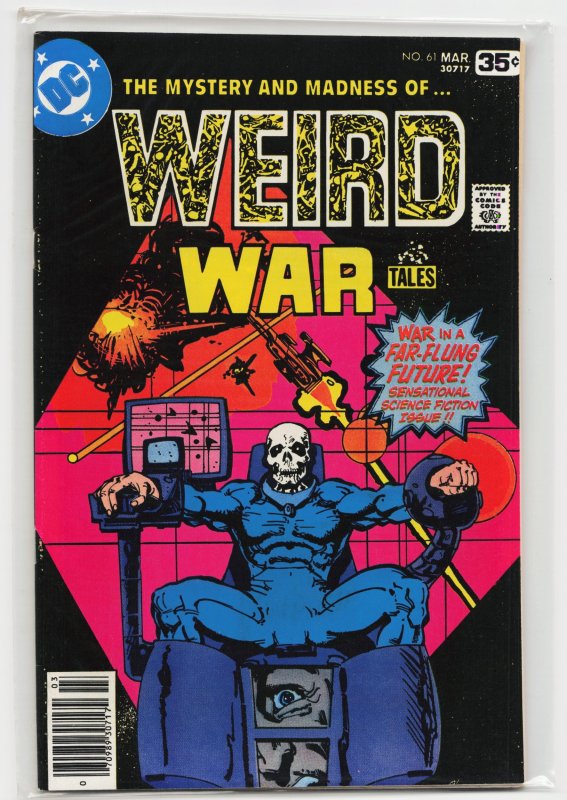 Weird War Tales #61 (DC Comics, 1978), raw, ungraded comic book — front cover