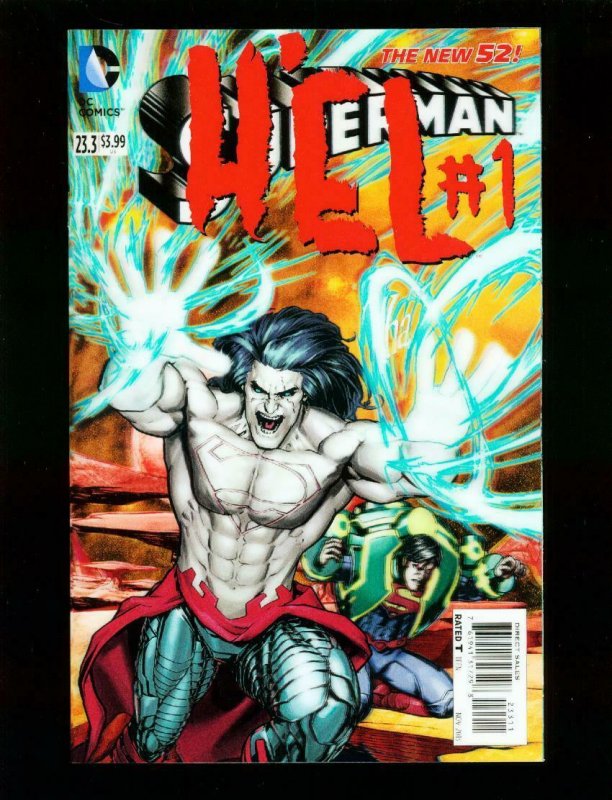 Superman #23.3 (DC Comics, 2013), raw comic book in NM condition — front cover