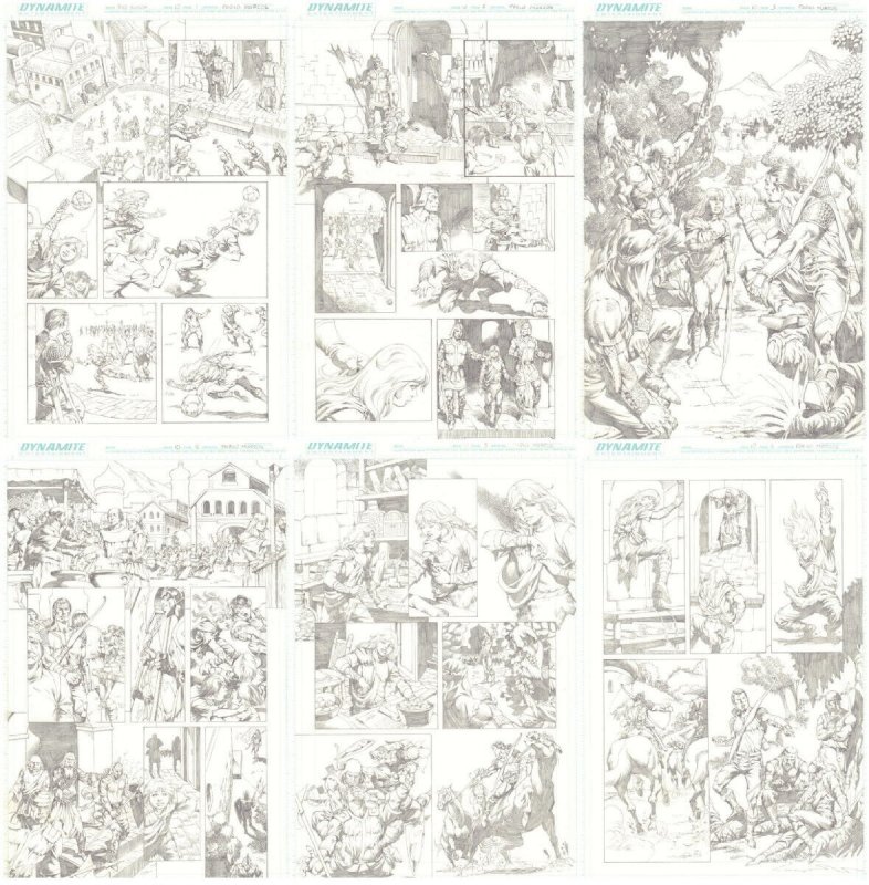 Red Sonja #10 (Dynamite Entertainment, 2006), raw, ungraded comic book — front cover