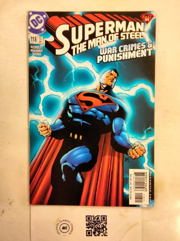 Superman the Man of Steel #118 (DC Comics), raw comic book in NM condition — front cover