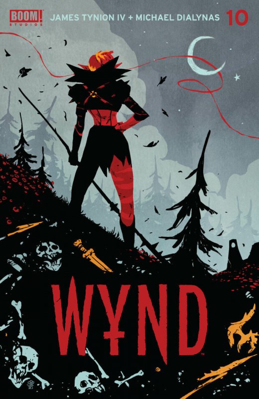 Wynd #10 (Boom! Studios, 2020), raw comic book in VF/NM condition — front cover