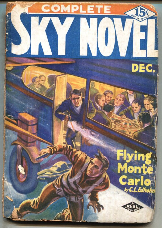 Complete Sky Novel #3 (1930), raw, ungraded comic book — front cover