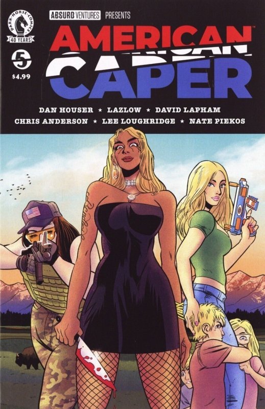 American Caper #5 (Dark Horse Comics, 2026), raw, ungraded comic book — front cover