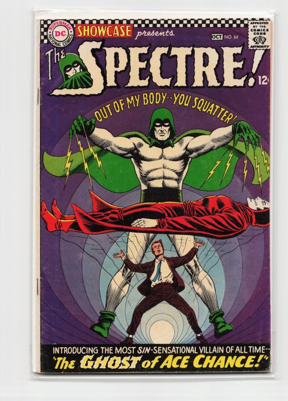 Showcase #64 (DC Comics, 1966), raw, ungraded comic book — front cover