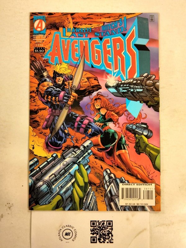 Avengers #397 (Marvel Comics), raw comic book in NM condition — front cover