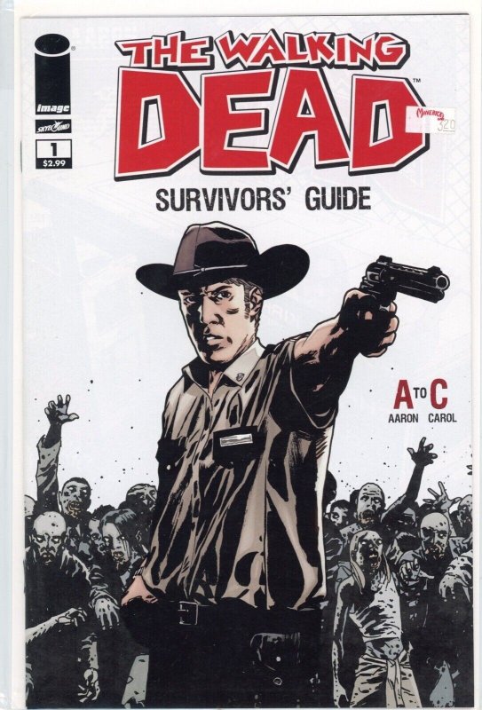The Walking Dead: Survivors Guide #1 (2011), raw comic book in NM+ 9.6 condition — front cover