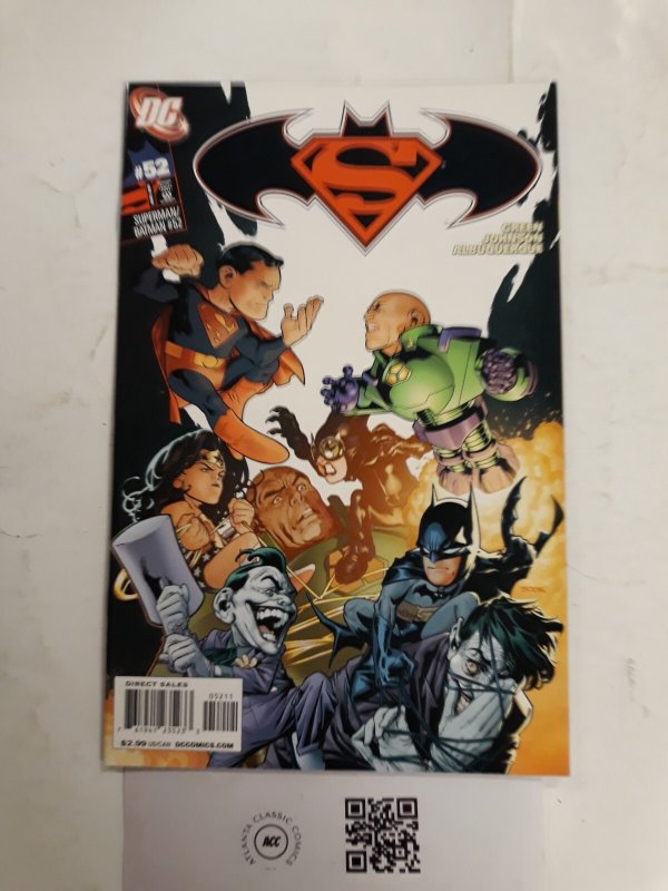 Superman Batman #52 (DC Comics), raw comic book in NM condition — front cover