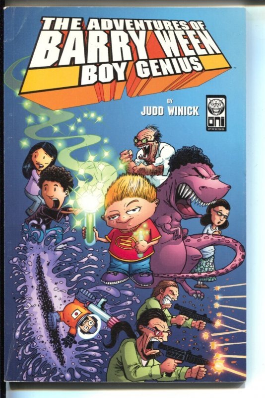 Adventures of Barry Ween Boy Genius-Judd Winick-1999-PB-VG/FN, raw comic book in VG/FN condition — front cover