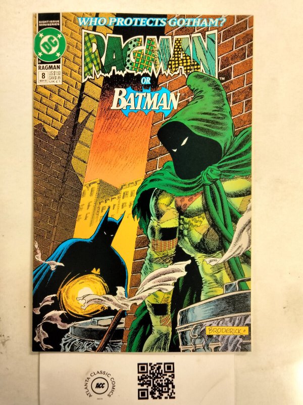 Ragman #8 (DC Comics, 1992), raw comic book in NM condition — front cover