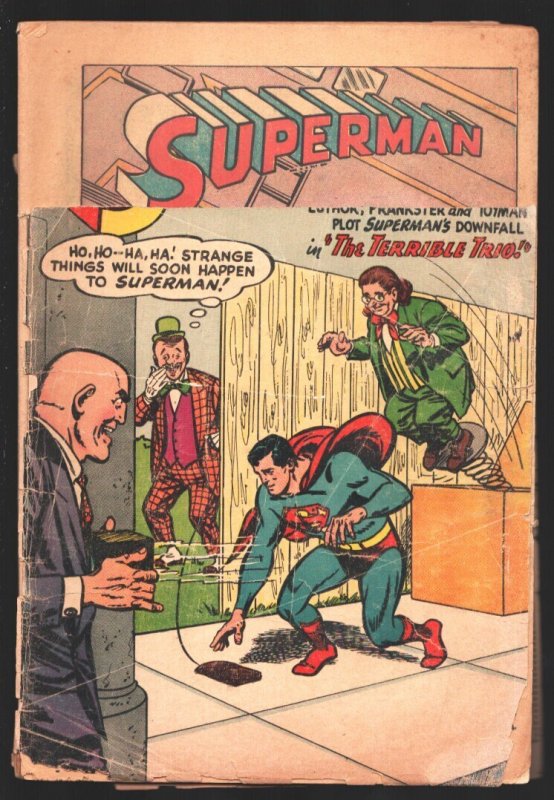 Superman #88 (DC Comics, 1954), raw, ungraded comic book — front cover