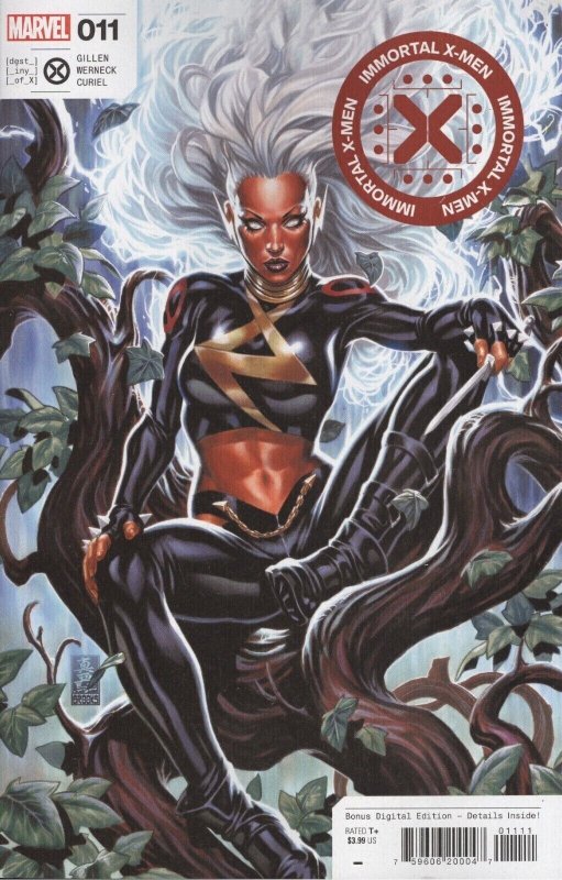 Immortal X-Men #11 (Marvel Comics, 2022), raw comic book in NM condition — front cover