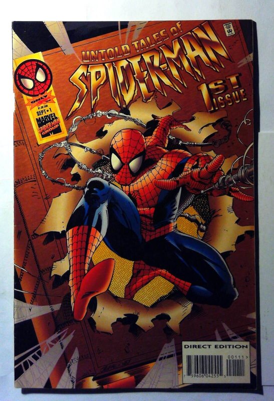 Untold Tales of Spider-Man #1 (Marvel Comics, 1995), raw, ungraded comic book — front cover