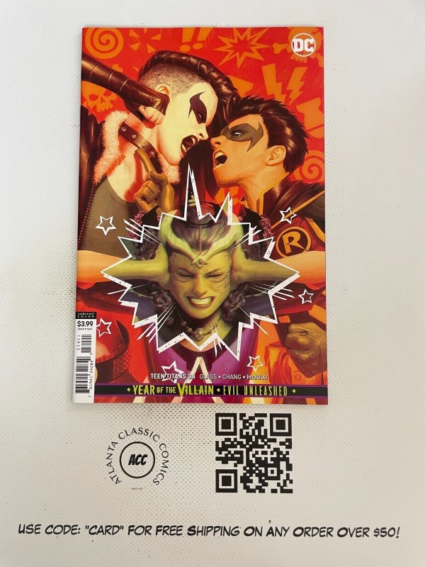 Teen Titans #34 (DC Comics, 2006), raw comic book in NM condition — front cover