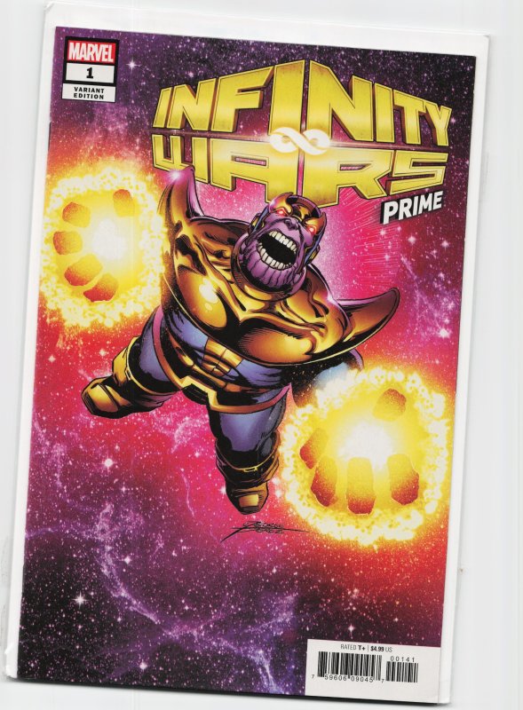 Infinity Wars Prime Perez Cover (2018) the Infinity Watch (Marvel Comics, 2018), raw, ungraded comic book — front cover