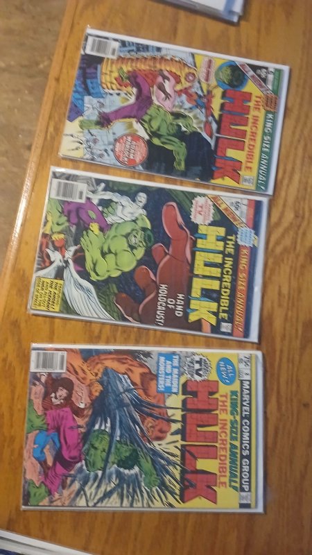 3 Hulk Annual, raw, ungraded comic book — front cover