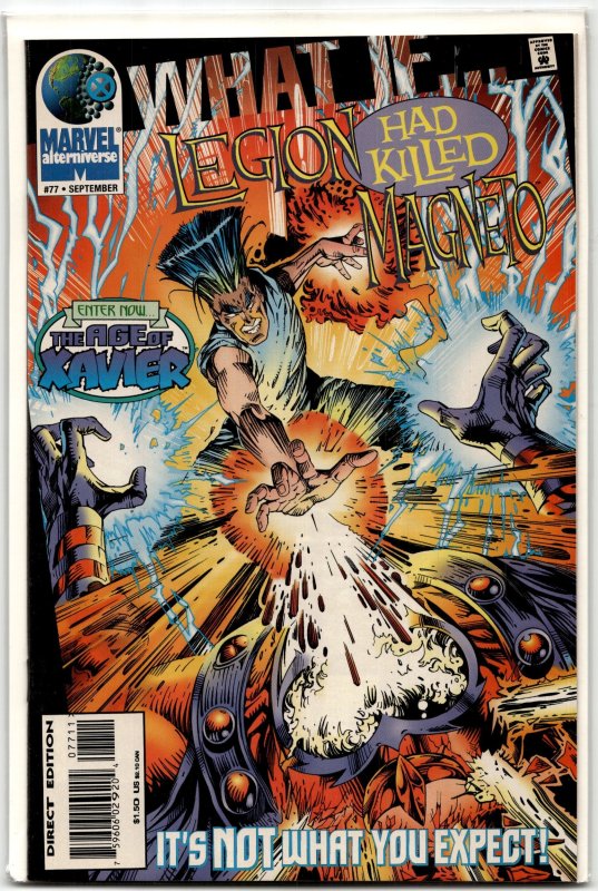 What If...? #77 (Marvel Comics, 1995), raw, ungraded comic book — front cover