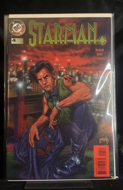 Starman #4 (DC Comics, 1995), raw, ungraded comic book — front cover
