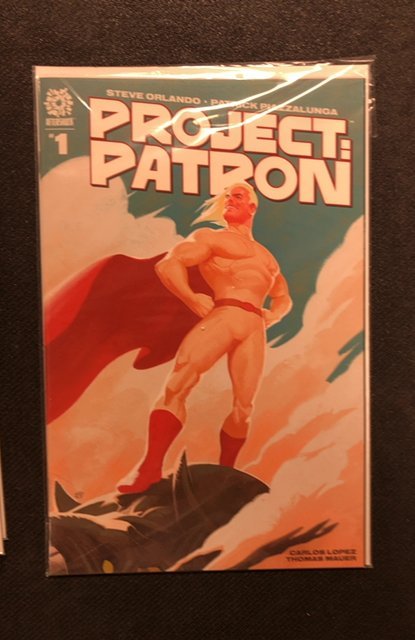 Project: Patron #1 (2021), raw, ungraded comic book — front cover